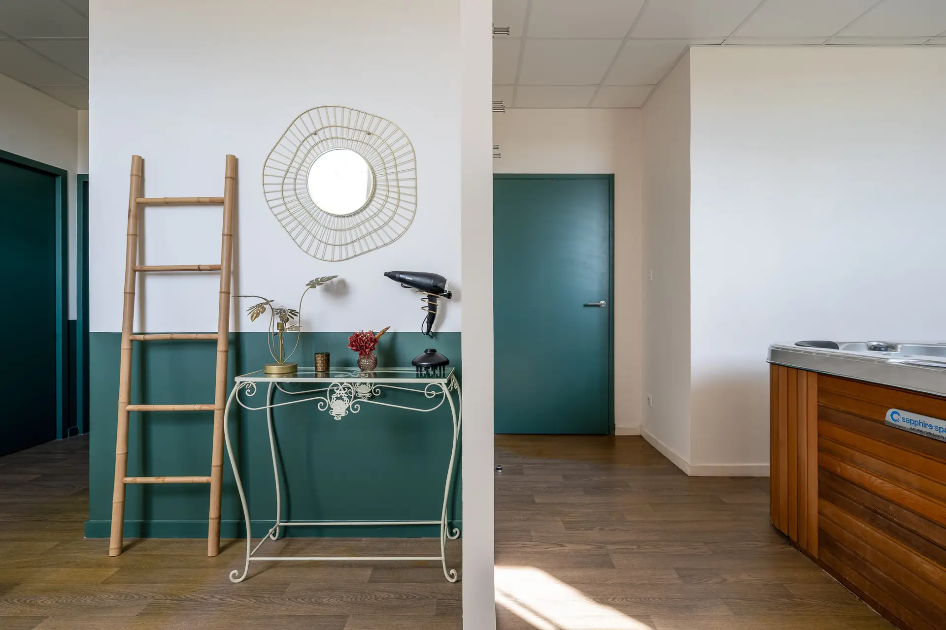 salle Jaccuzi à la ferme du bois de plotte