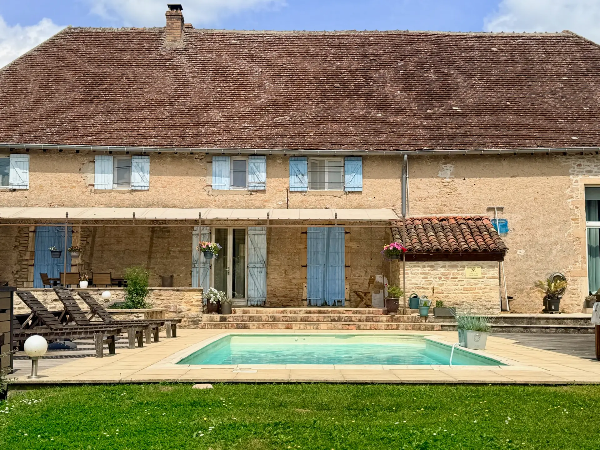 La piscine de la ferme du Bois