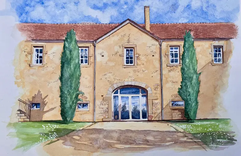 Illustration du bâtiment de la Ferme du Bois